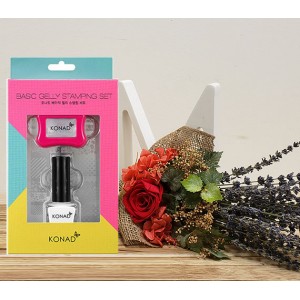 [Gift Set] Konad  Basic Gelly Stamping nail gift set 