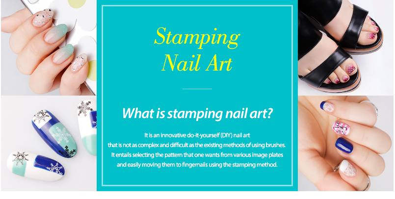 Konad Nail Art Square Stamping Set